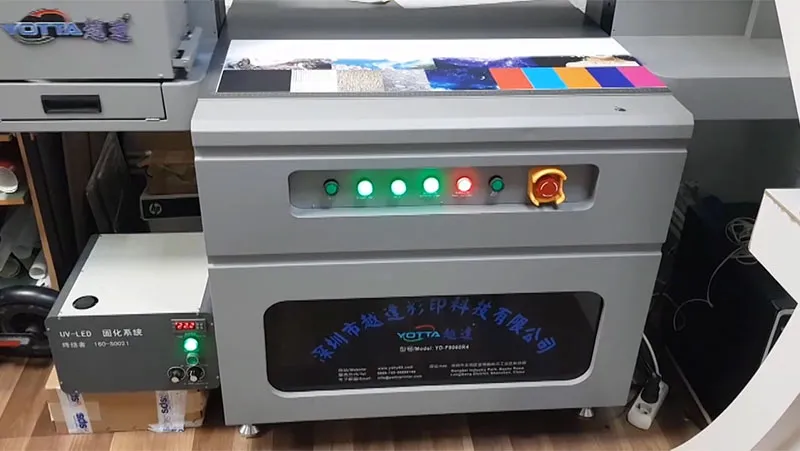 Impresora UV de cama plana de formato pequeño, YD-F9060GH
